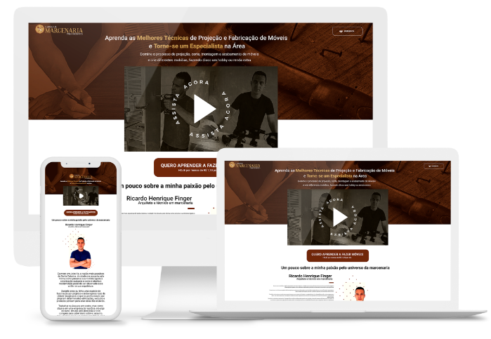 Marcenaria para Iniciantes | Conteúdo prático 100% online